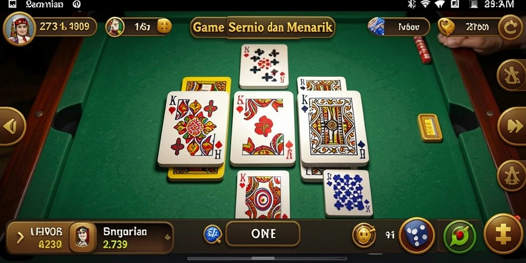 Tampilan menarik dari gameplay Domino di 2739.