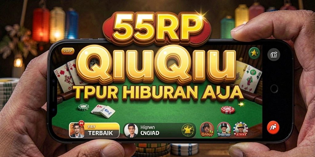 Screenshot gameplay QiuQiu di 55RP yang menarik.