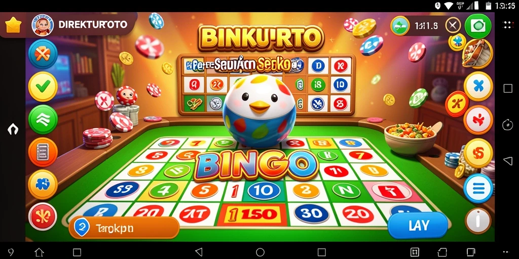 Tampilan gameplay seru dan interaktif dari DIREKTURTOTO.