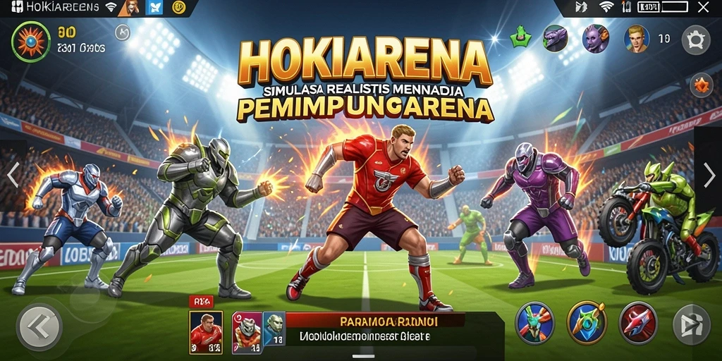 Gameplay menarik di arena HOKIARENA dengan karakter beragam.