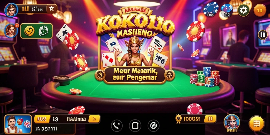 Gameplay kasino KOKO11 yang seru dan menarik.