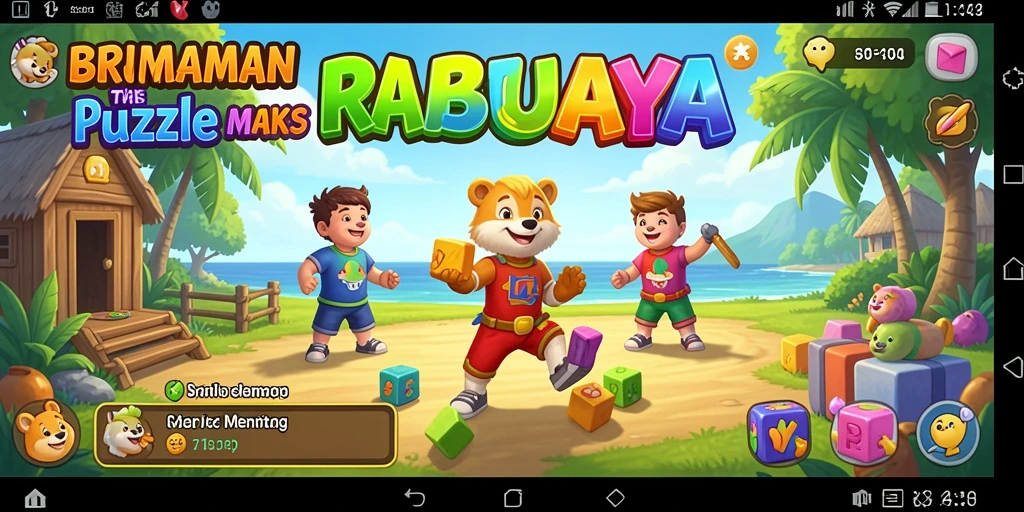 Tampilan gameplay RAJABUAYA yang menegangkan dan penuh tantangan.