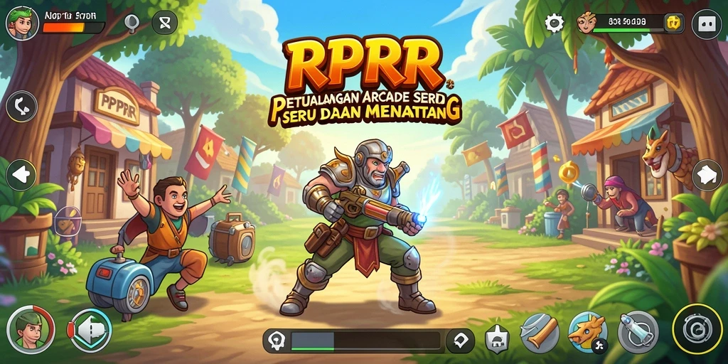 Tampilan gameplay seru dan menantang dari RPRR.