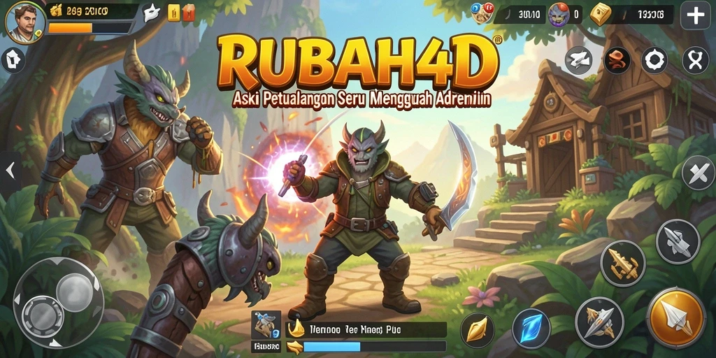 Tampilan gameplay seru dan menegangkan di RUBAH4D.