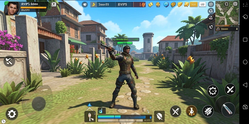 Tampilan gameplay RVIP5 yang menarik dan realistis.