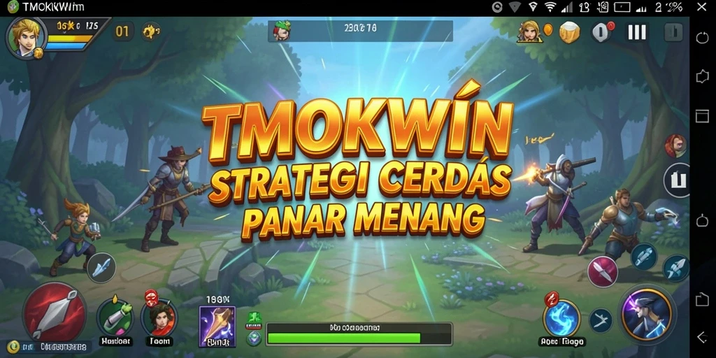 Gameplay Strategy menarik di TMOKWIN dengan berbagai unit dan tantangan.